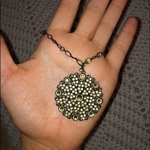 Sorrelli Authentic Crystal “Lemon Drop” Necklace